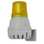 Electronic alarm horn with LED signal light H100BL