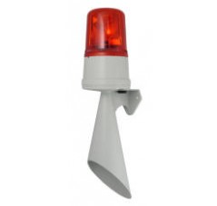 Electronic alarm horn with rotating beacon H110TR