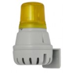 Electronic alarm horn with LED signal light H100BL